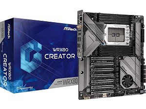 Placa Mãe ASRock WRX80 Creator sWRX8 AMD WRX80