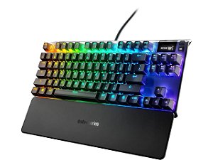 Teclado SteelSeries Apex Pro TKL Mechanical Gaming OLED Smart Display