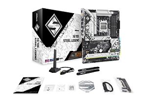 Placa Mãe AsRock X670E Steel Legend AM5