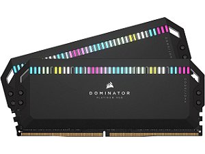 Memória RAM Corsair Dominator Platinum RGB DDR5 32GB 2x16GB 6200MHz