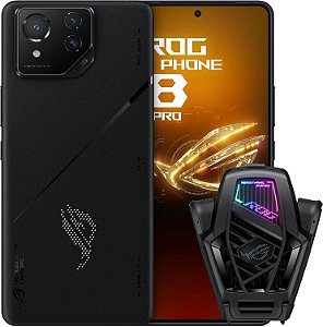 Smartphone Asus ROG Phone 8 Pro - 5G - 1TB - 24GB RAM - 50MP - 165HZ - AeroActive Cooler X