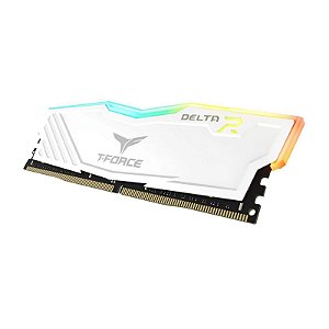 Memória RAM Team Group T-Force Delta II RGB White DDR4 16GB 2x8GB 3000Mhz