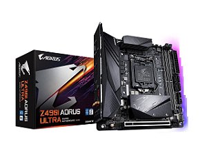 Placa Mãe Gigabyte Z490I Aorus Ultra LGA1200