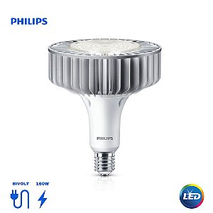 Luminária Bivolt Alta Potencia Philips 160w 4000k Luz Neutra