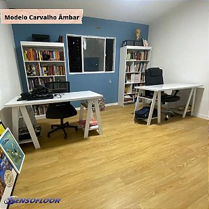 Piso Vinílico Sensofloor Carvalho Âmbar 2mm 3,90 m²/CAIXA