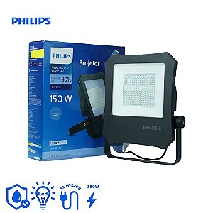 Refletor Led 150w 10000lm Frio Bvp091 Bivolt Philips