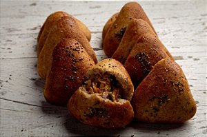Esfirra Integral de Frango c/ Legumes (10 uni.)