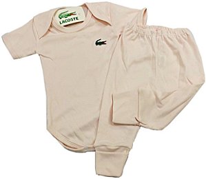 conjunto Lacoste para bebê menina