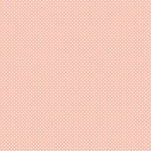 Tricoline Estampado Micro Poá Rosa Cotton, 100% Algodão, Unid. 50cm x 1,50mt
