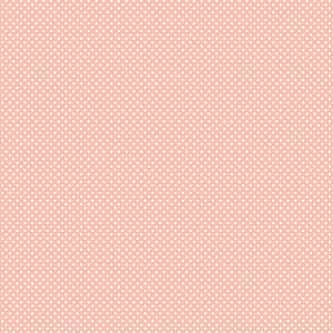 Tricoline Estampado Micro Poá Rosa Cotton, 100% Algodão, Unid. 50cm x 1,50mt