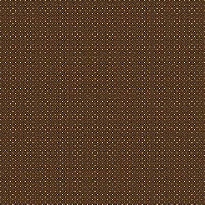 Tecido Tricoline Poá Café, 100% Algodão, 50cm x 1,50mt
