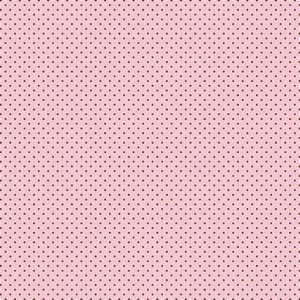 Tricoline Poá Peri Bege Fundo Rosa 100%Alg 50cm x 1,50m