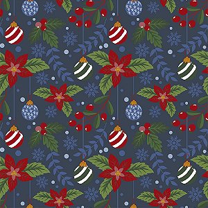 Tricoline Natal Original Christmas 04, 100%Alg, 50cm x 1,50m