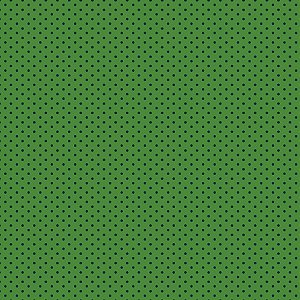 Tricoline Poá Azul no Verde, 100% Algodão, 50cm x 1,50mt