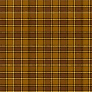 Tricoline Xadrez Edimburgo Caramelo 1, 100%Alg, 50cm x 1,50m