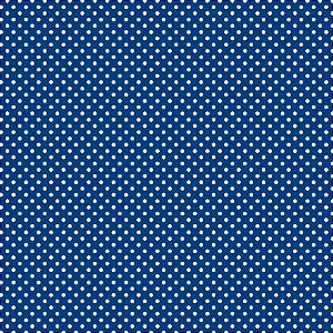 Tecido Tricoline Micro Poá Azul Mar, 100%Algod, 50cm x 1,50m