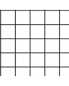 Tricoline Estampado Grid (Branco c/ Preto), 100% Algodão, Unid. 50cm x 1,50mt