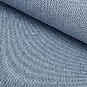 Cotton Linen Liso Jeans, 80% Alg. 20% Linho, 50cm x 1,52mt