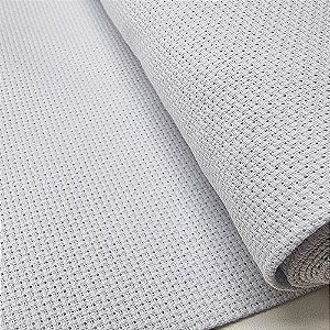 Tecido Etamine Branco p Bordado 100% Algodão 50cm X 1,40mt