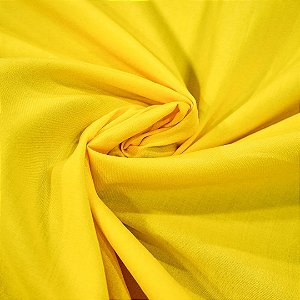 Tecido Viscose lisa (Amarelo) 100% Viscose 1mt x 1,40mt