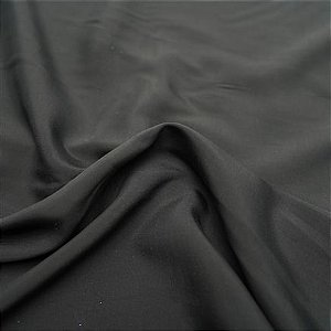 Tecido Viscose lisa (Preto) 100% Viscose 1mt x 1,40mt