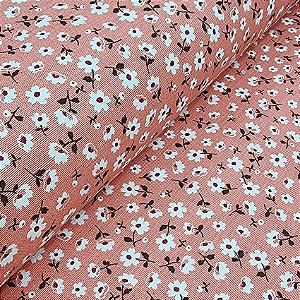 Cotton Linen Floral, 80% Algodão 20% Linho, 50cm x 1,52mt