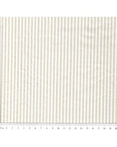 Tricoline Listrado L.227 (Bege) 100% Algodão 50cm x 1,50mt