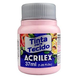 Tinta Para Tecido Acrilex Fosca 37ml - Rosa Bêbe