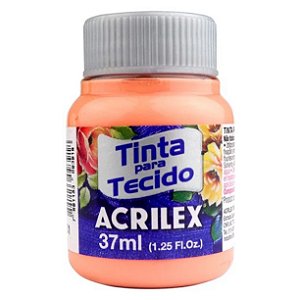 Tinta Para Tecido Acrilex Fosca 37ml - Papaya