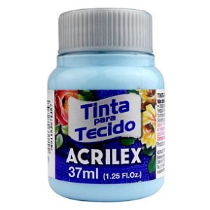 Tinta Para Tecido Acrilex Fosca 37ml - Azul Hortensia