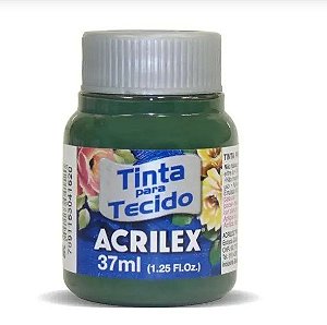 Tinta Para Tecido Acrilex Fosca 37ml - Verde Pinheiro