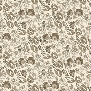 Tricoline Floral Country French 11, 100% Algod, 50cm x 1,50m