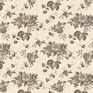 Tricoline Floral Country French 08, 100% Algod, 50cm x 1,50m
