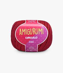 Fio Amigurumi 125gr - Círculo - Cor 3402 Vermelho - 254mt