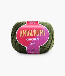 Fio Amigurumi 125gr - Círculo - Cor 5368 Militar - 254mt