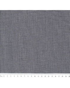 Tricoline Micro Xadrez Fio Tinto (Preto) 100% Alg. 50cm x 1,50mt