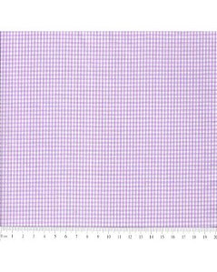 Tricoline Mini Xadrez Fio Tinto (Lilás) 100% Alg. 50cm x 1,50mt