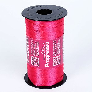 Fita De Cetim Pink Progresso CF001 - 7mm - 100 Metros