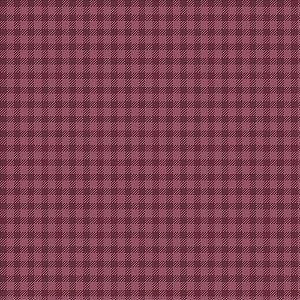 Tecido Tricoline Xadrez Uva, 100% Algodão, 50cm x 1,50mt