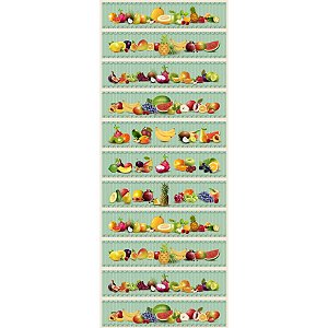 Tricoline Barrado Salada de Frutas F. Tiffany 54cm x 1,50mt
