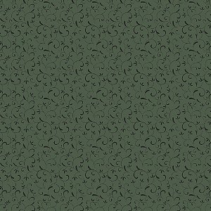 Tricoline Arabesque Eucalipto, 100% Algodão, 50cm x 1,50mt