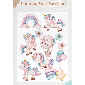 Estampa Fácil Unicórnios