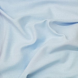 Tecido Flanela Cor Azul Bebê, 100% Algodão, 50cm X 78cm
