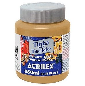 Tinta Para Tecido Acrilex Fosca 250ml - 525 Camurça