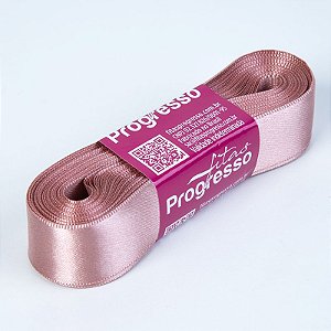 Fita De Cetim Progresso Rosa Velho CF005, 22mm - Peça 10mt