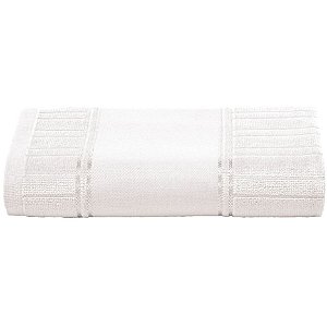 Toalha de Rosto Artesanalle Branco, 50cm x 80cm