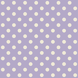 Tricoline Poá Médio Peri Branco F. Lavanda, 50cm x 1,50mt