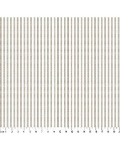 Tricoline Listrado L.227 Bege Forte 100% Alg. 50cm x 1,50mt