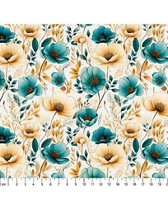 Tricoline Digital 3D Natural Beauty (Cor 08) 50cm x 1,50mt
