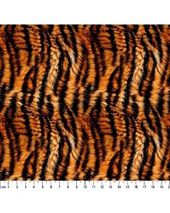 Tricoline Digital 3D Animal Print Tigre (50cm x 1,50mt)